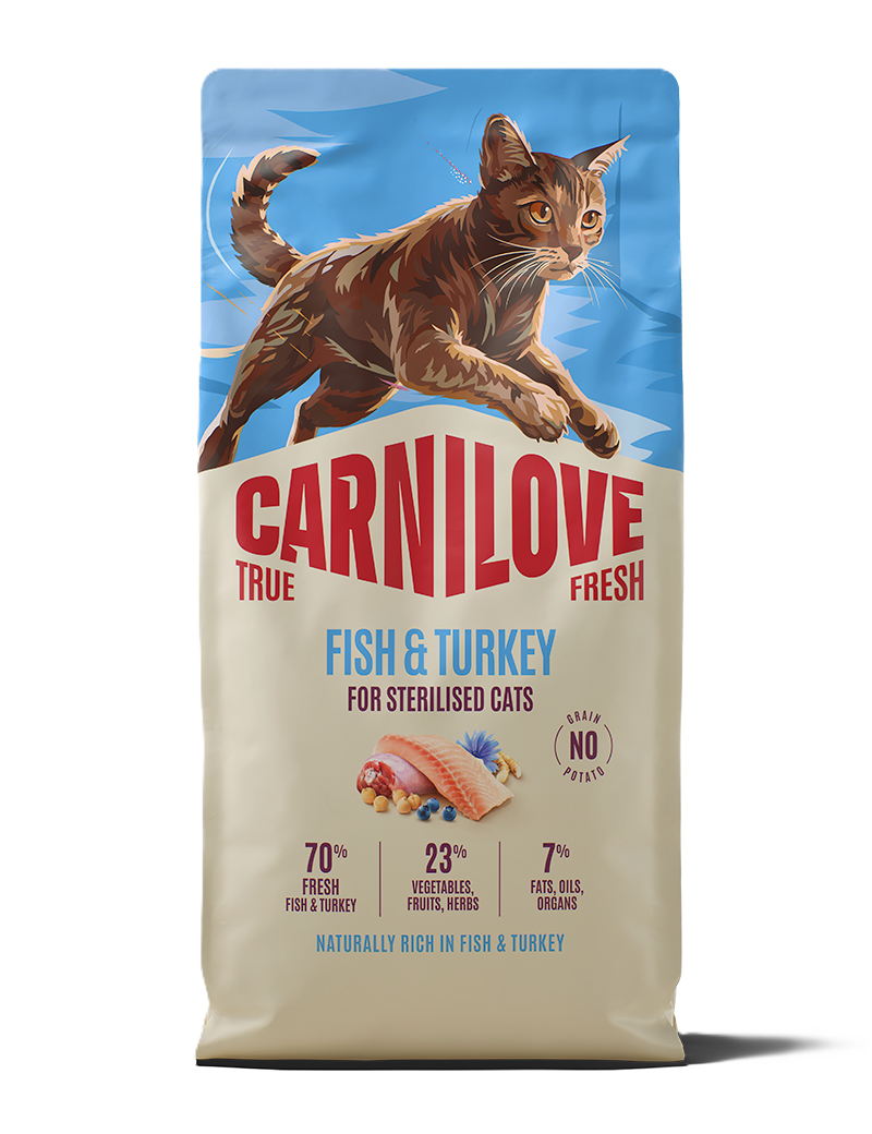 True Fresh Cat Fish & Turkey for Sterilised Adult All Breeds