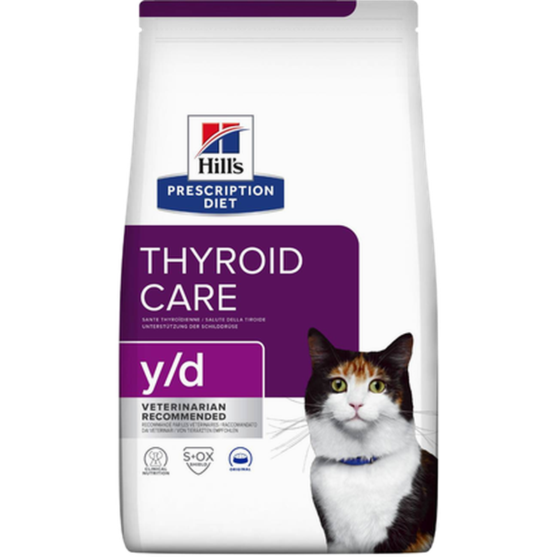 y/d Thyroid Care Original - Dry Cat Food 3 kg