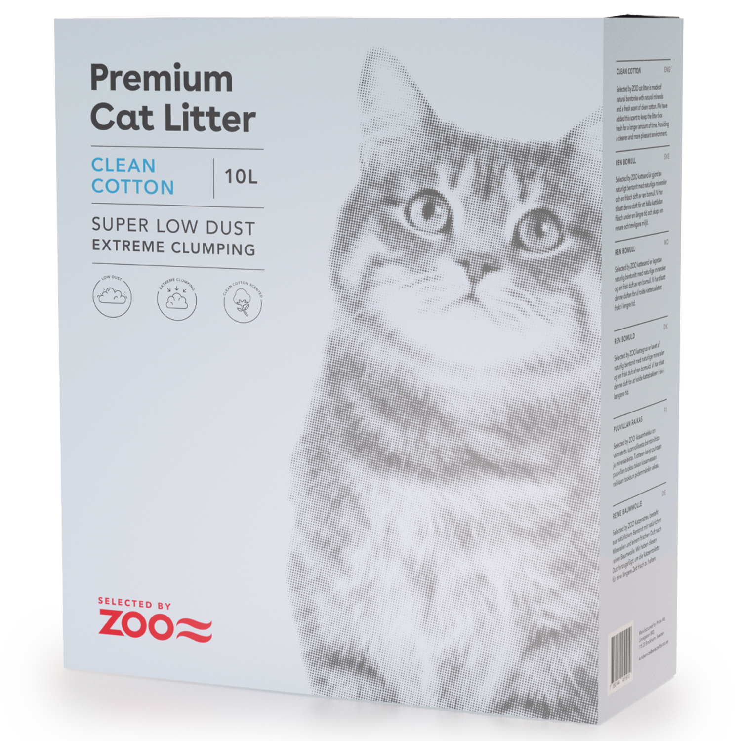 Kattesand Clean Cotton 10L