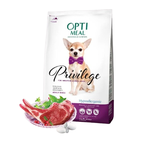 Adult & Senior Small Breed Privilege Lamb & Rice Tørrfôr til hund