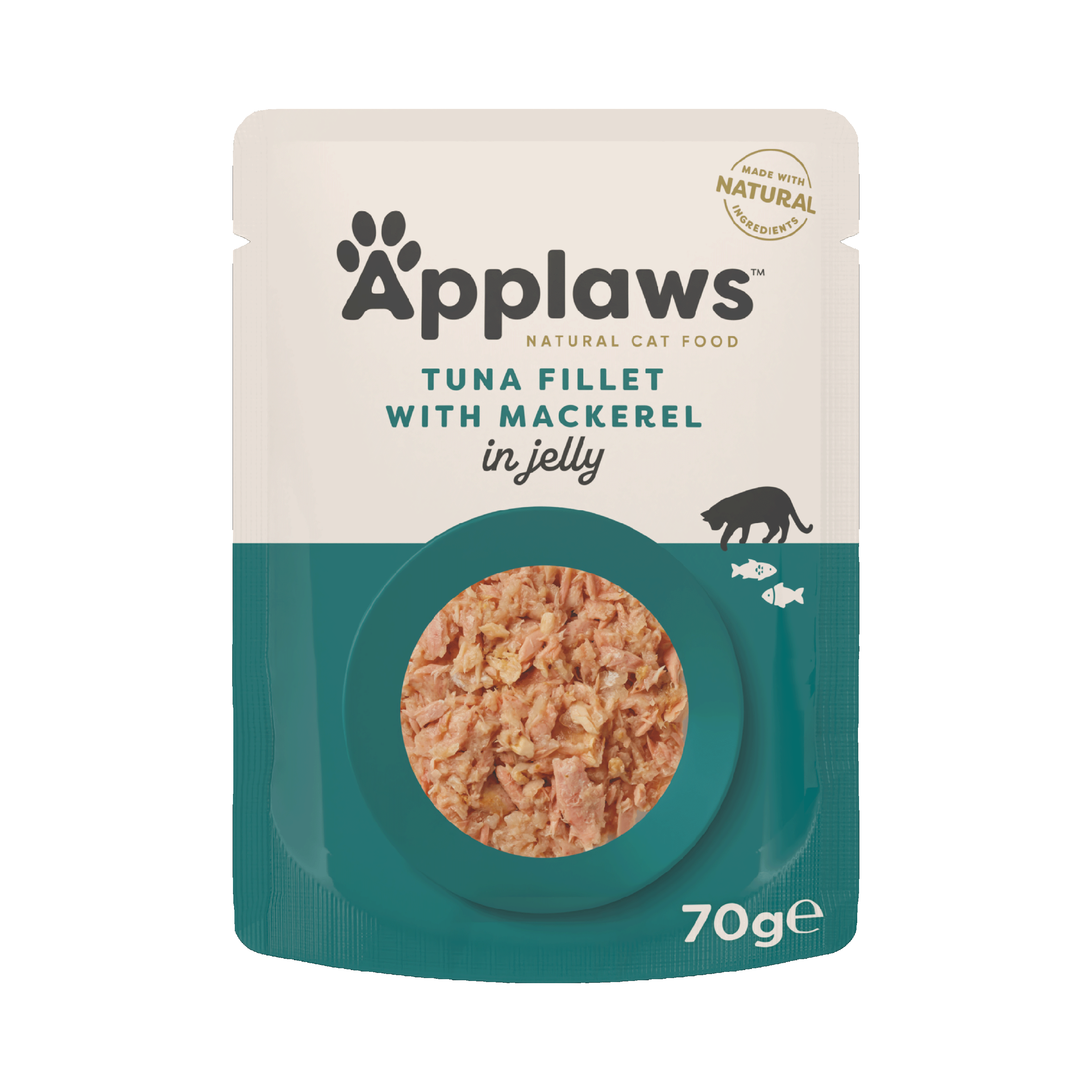 Cat Pouch Tuna + Mackerel Gelé