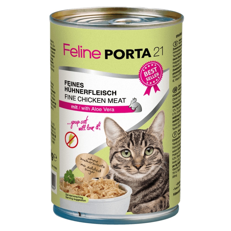 Porta21 Feline kylling med aloe vera 400 g