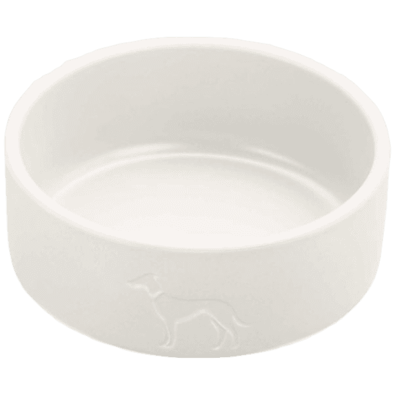 Hunde- og kattefôrskål Osby Ceramic White 550 ml/ø12,5 cm