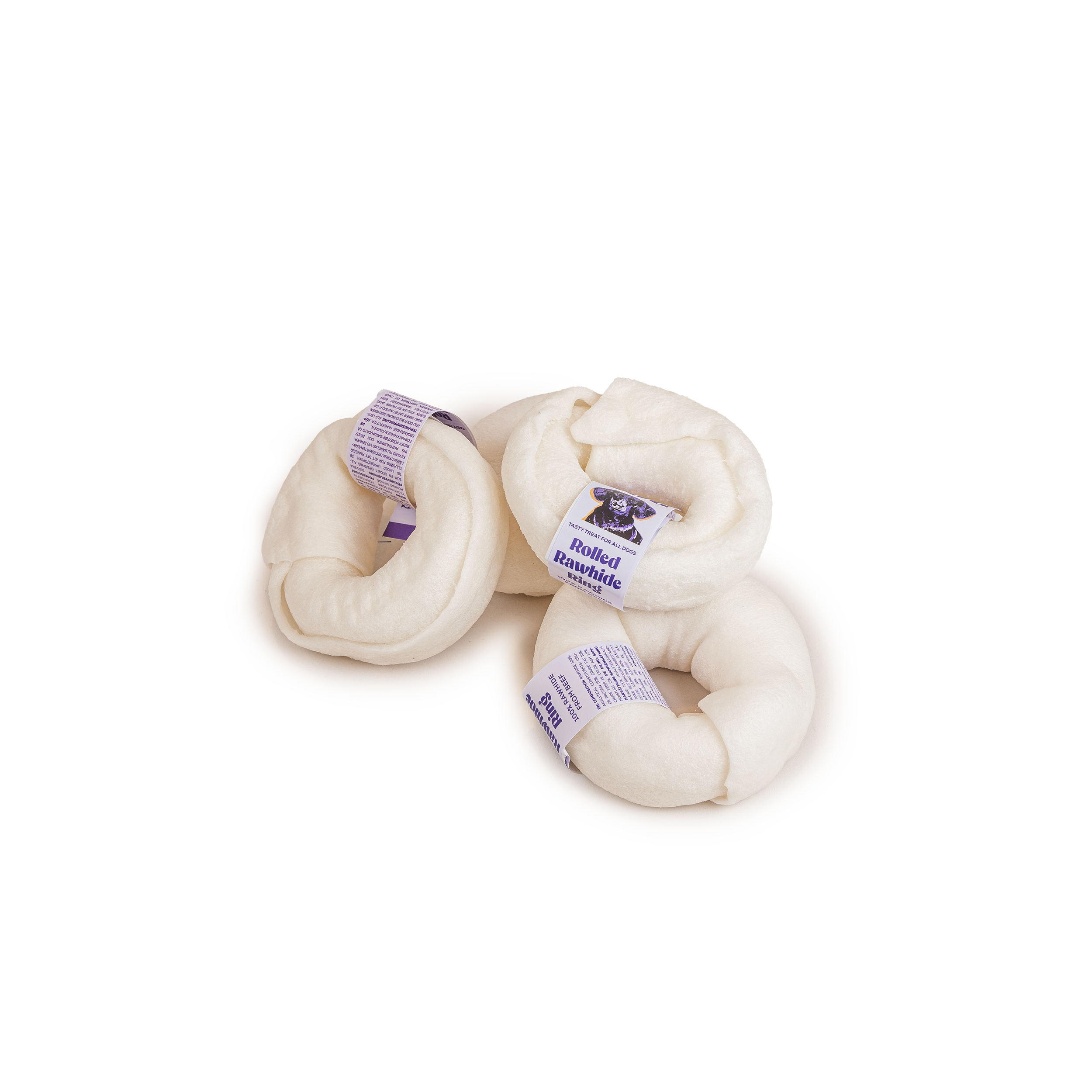 Ring av råskinn 7,5 cm