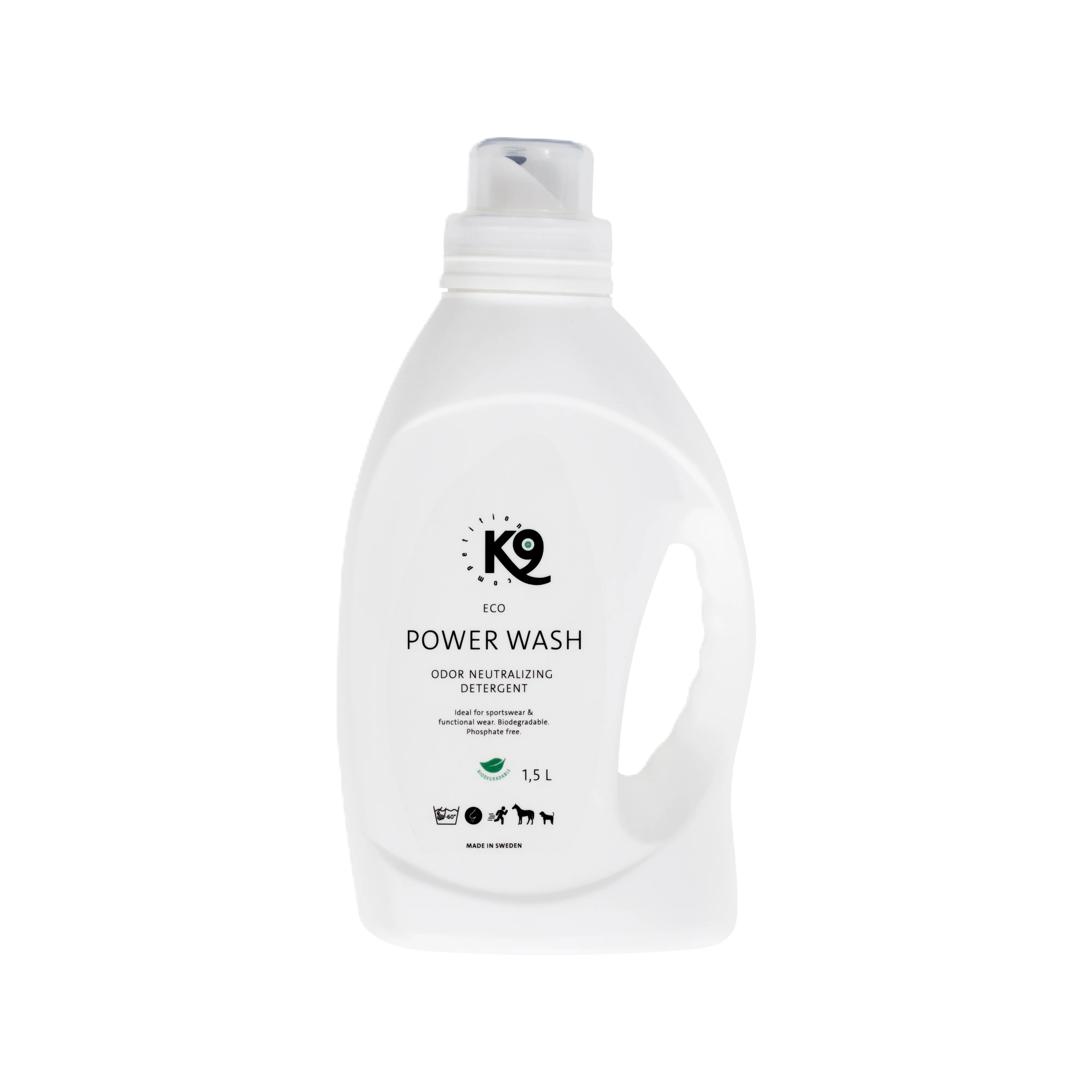 K9 Competition Eco Power Wash Luktfjerningsmiddel hvit 2,7 L