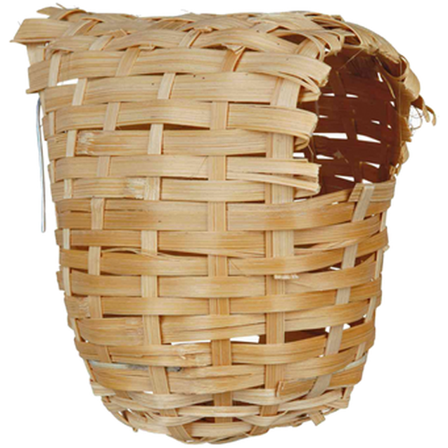 Trixie Exotic Nest Bambus brun 12 x 11 cm