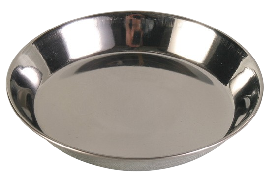 Kattefôrskål i rustfritt stål 0,25 L 13 cm