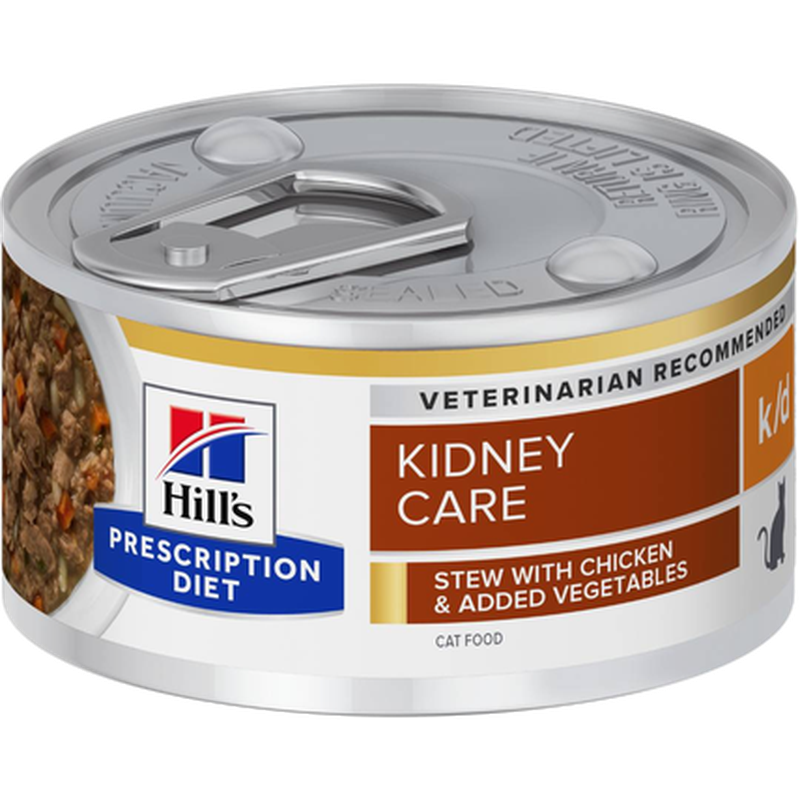 k/d Kidney Care Chicken & Vegetables Stew Canned - Wet Cat Food