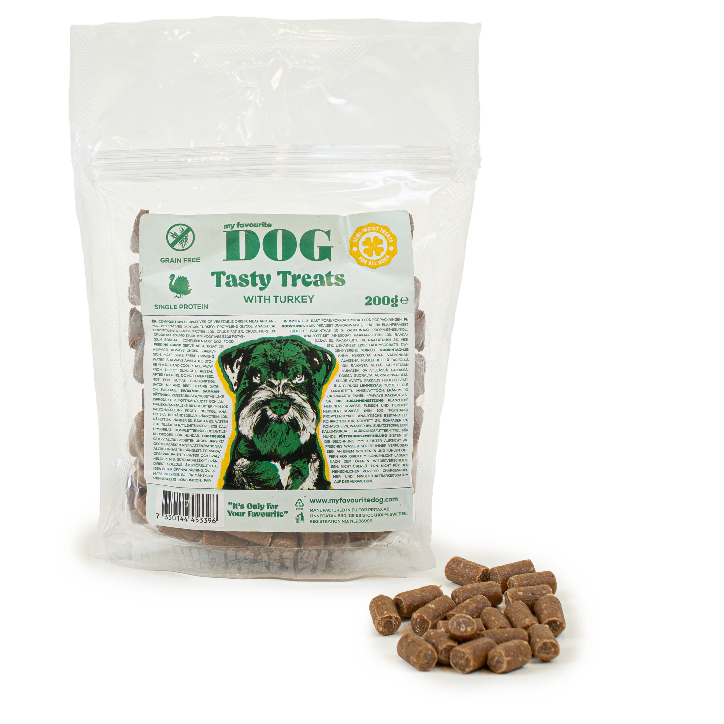 My favourite DOG Smakfulle godbiter med kalkun 200 g