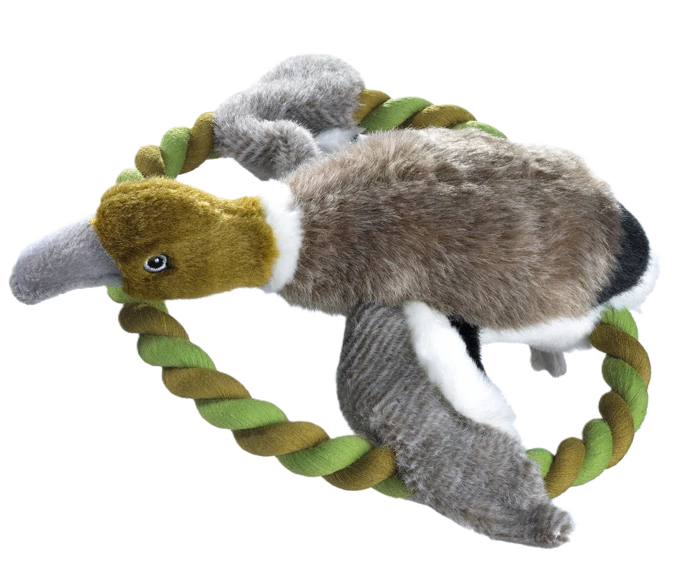 Dog Toy Wildlife Train Duck Polyester