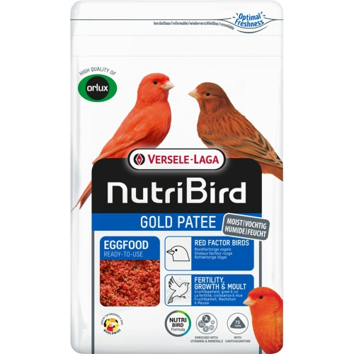 Orlux Nutribird Äggfoder Kanarie Gold Patee Red