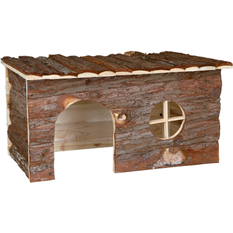 Natural Living Jerrik-hus brun 40 x 23 x 20 cm