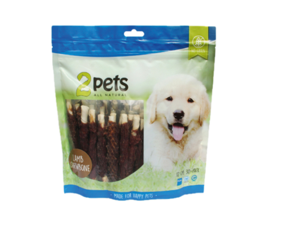 Tyggepinne med lammekjøtt 12 cm 30-pakning 400g