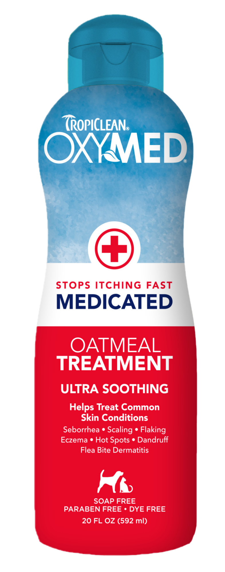 OxyMed medikamentell kløestillende balsam for kjæledyr 355 ml