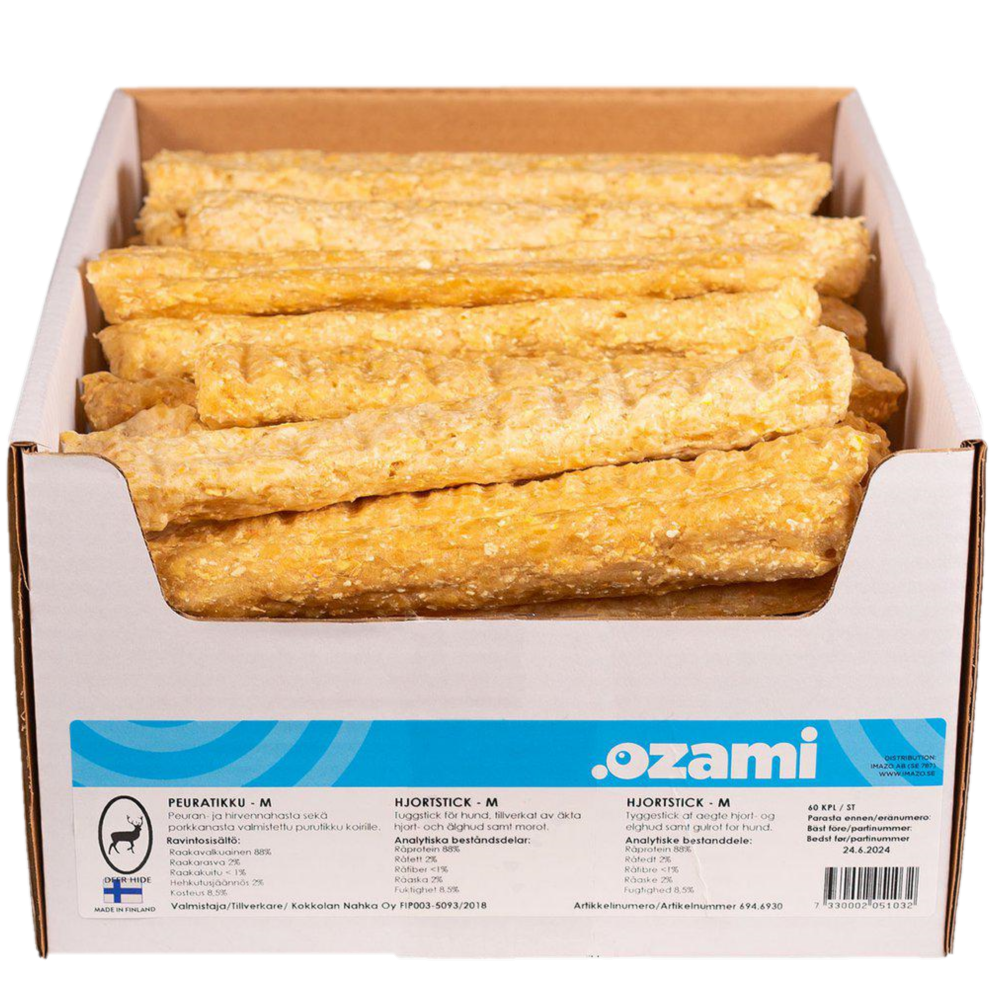 Ozami Dog Deer Sticks Medium 20 cm