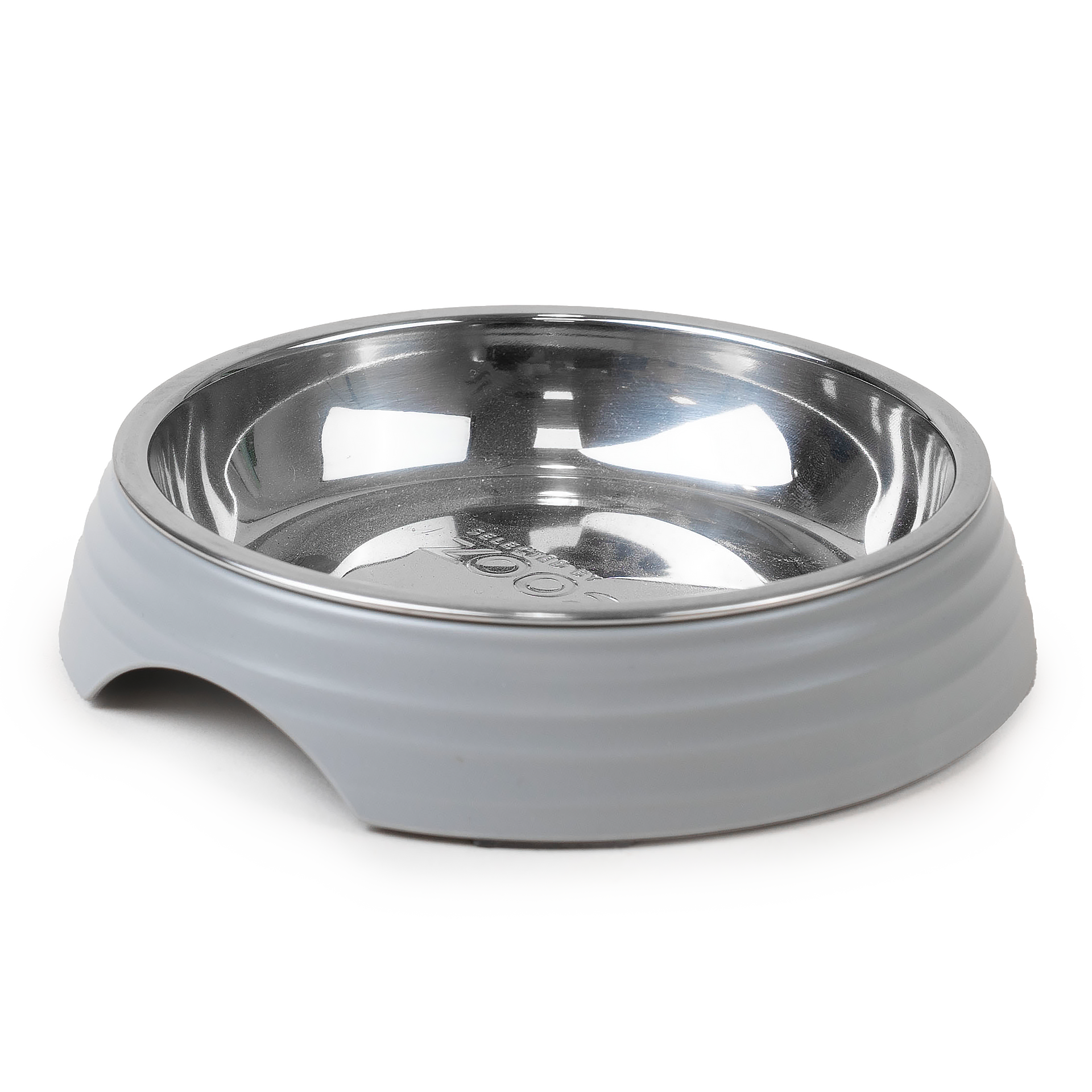 Selected by ZOO Matskål for katt Ripple Grey S/M, 200 ml, 14x14x3 cm