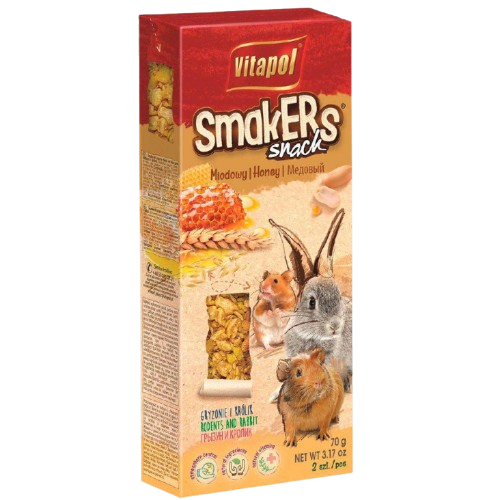 Vitapol - Smakers gnagerhonning 90 g - Smådyr - SnacksPetXL