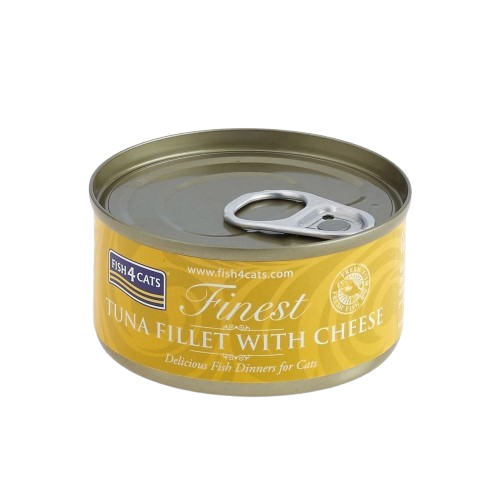 Fish4Cats Våtfôr med tunfisk og ost 70g