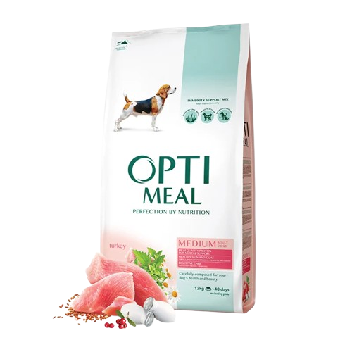 Optimeal Adult & Senior Medium Digestive Care Turkey