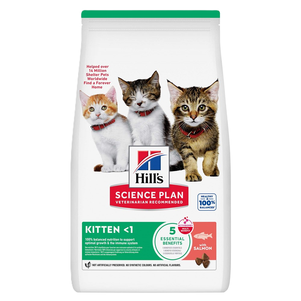 Hill's Science Plan Feline Kitten Salmon – torrfoder med lax till kattungar