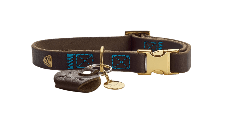 Hunter Hundhalsband Sansibar Mörkbrun