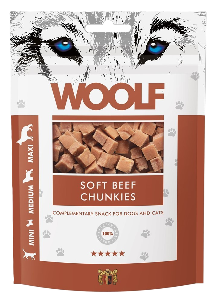 WOOLF Beef Chunkies 100g