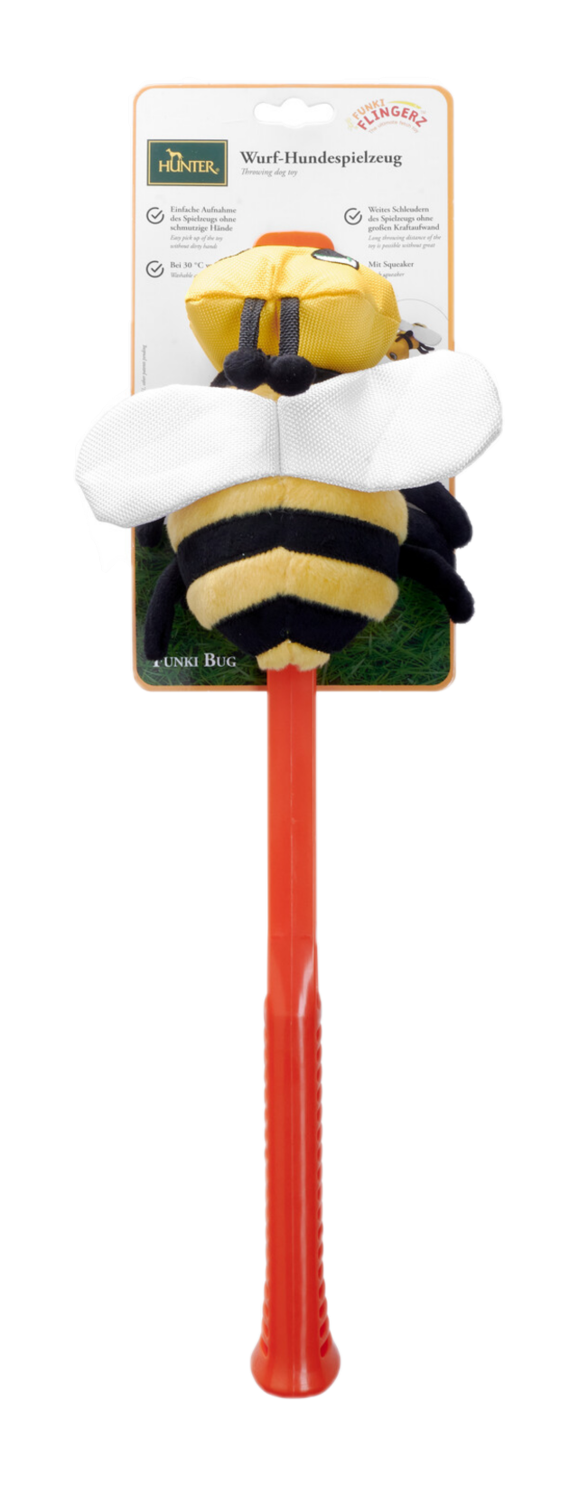 Hunter Hundeleketøy Flingerz Funki Honeybee med bærerakett
