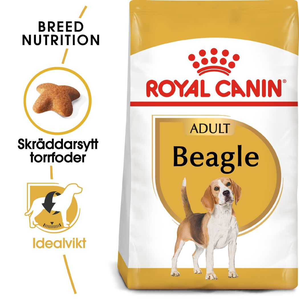 Breed Beagle Adult tørrfôr for hunder 12 kg