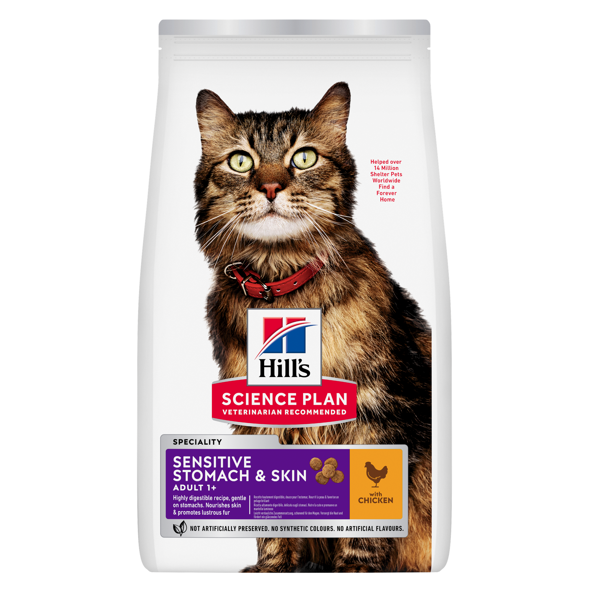 Feline Adult Sen.Stomach & Skin Chicken
