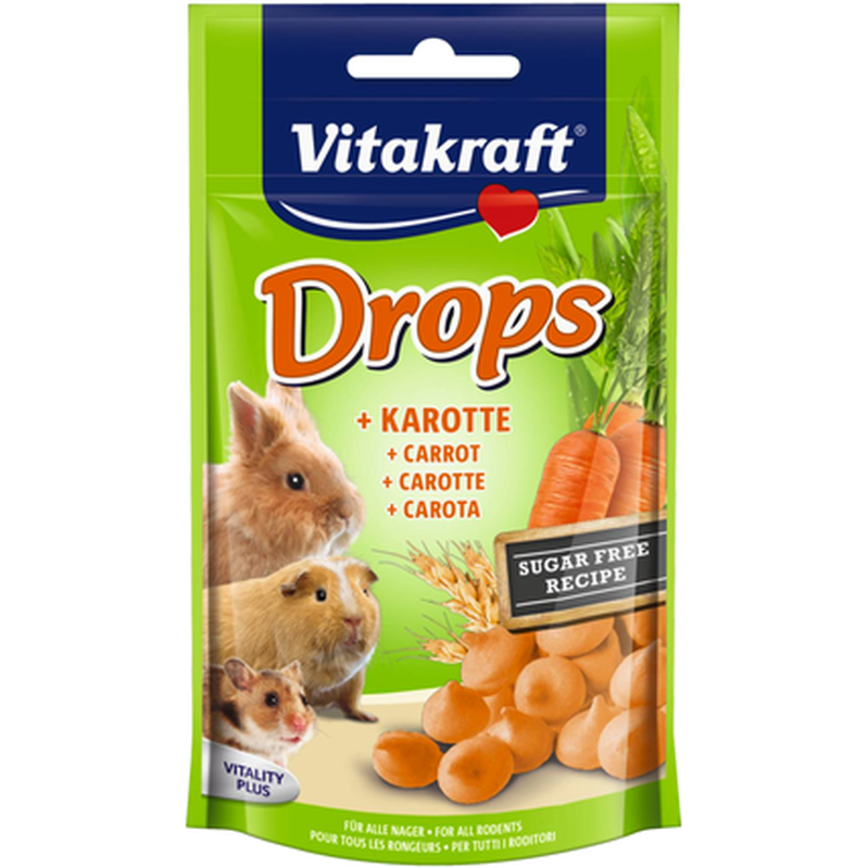 Drops Gnager Gulrot 75 g