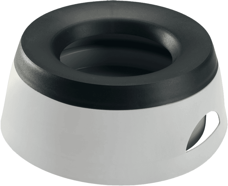 Hundens reiseskål Road Refresher Plast Grå 1400ml/ø24cm