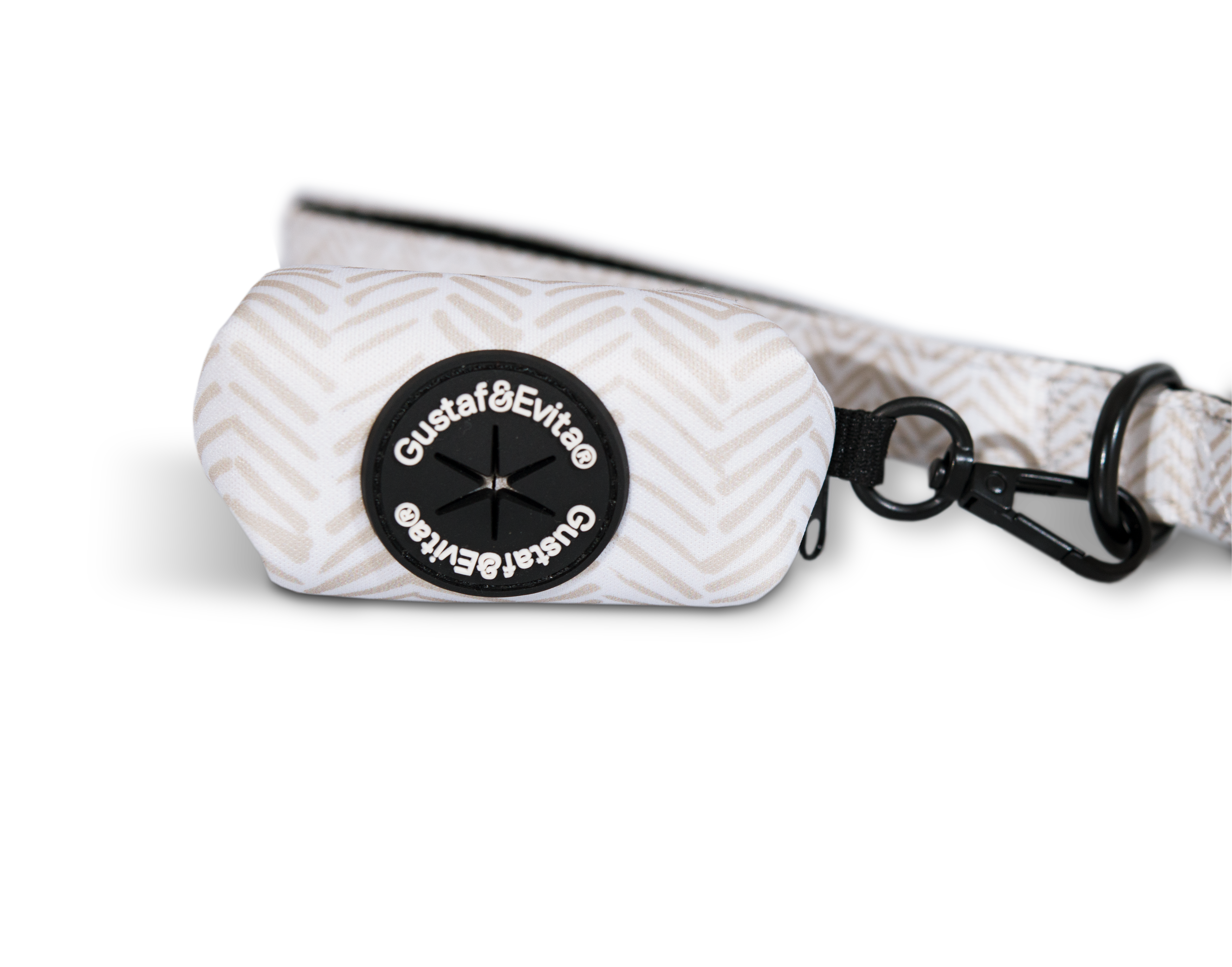 Gustaf och Evita Hundeposeholder Chicish One size, 10x8 cm Mønstret