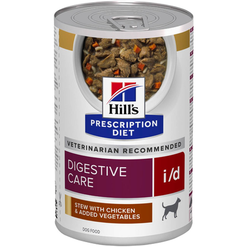 Hill's Prescription Diet Dog i/d Digestive Care Chicken & Vegetables Stew Canned - Wet Dog Food