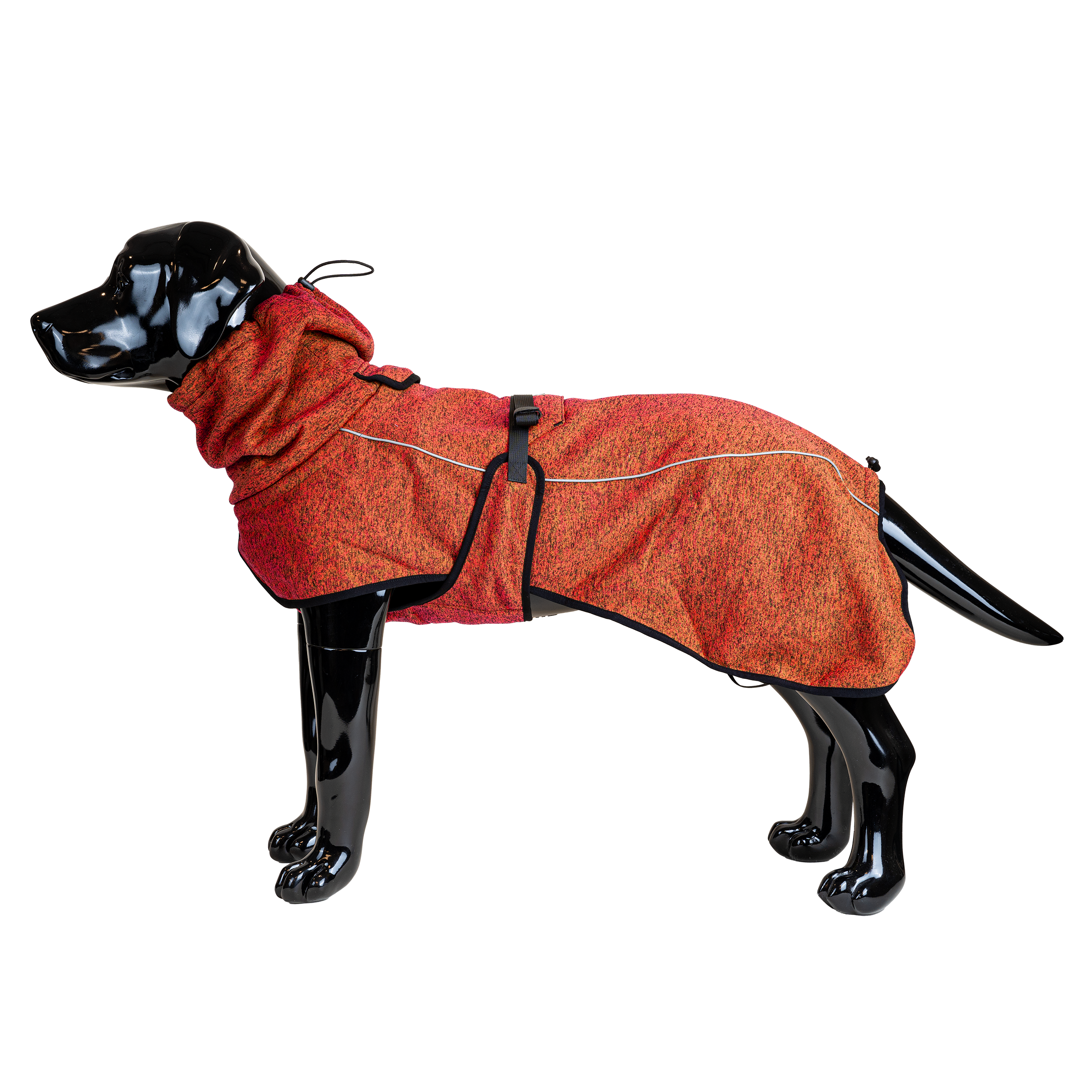 Fleecetepper Cushy, 3XL, 60 cm, Oransje