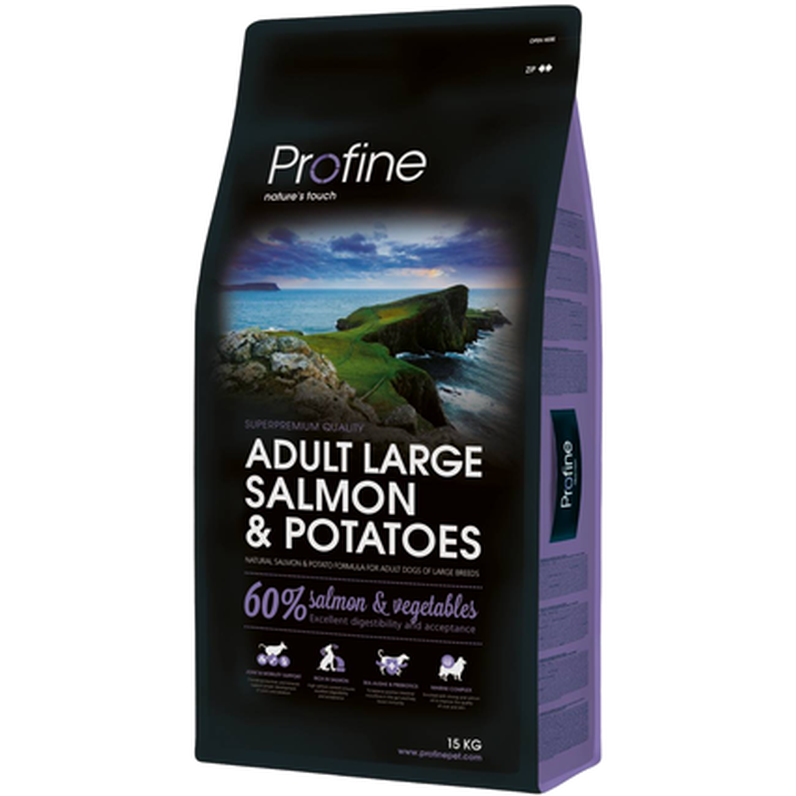 Profine Tørrfôr Adult Large Laks & Poteter til hund