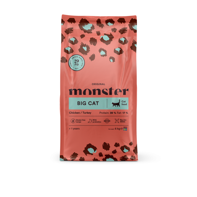 Monster Pet Food Cat Original Big Cat Chicken/Turkey