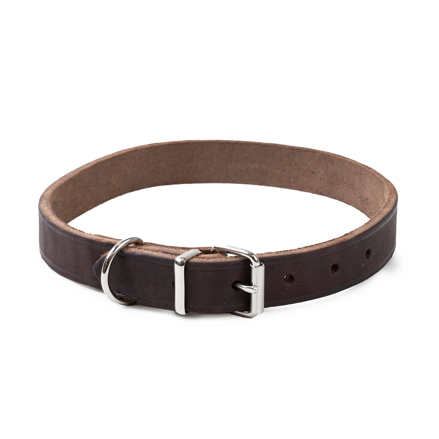 Selected by ZOO Skinnkrage Hera justerbar Brun