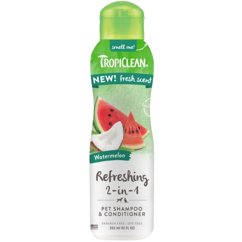 TropiClean 2in1 Watermelon Sjampo 355 ml