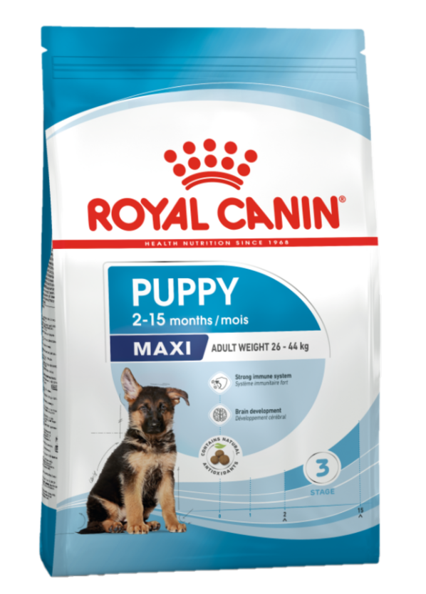 Maxi Puppy tørrfôr for valper 4 kg - Hund - Hundefôr - Royal Canin