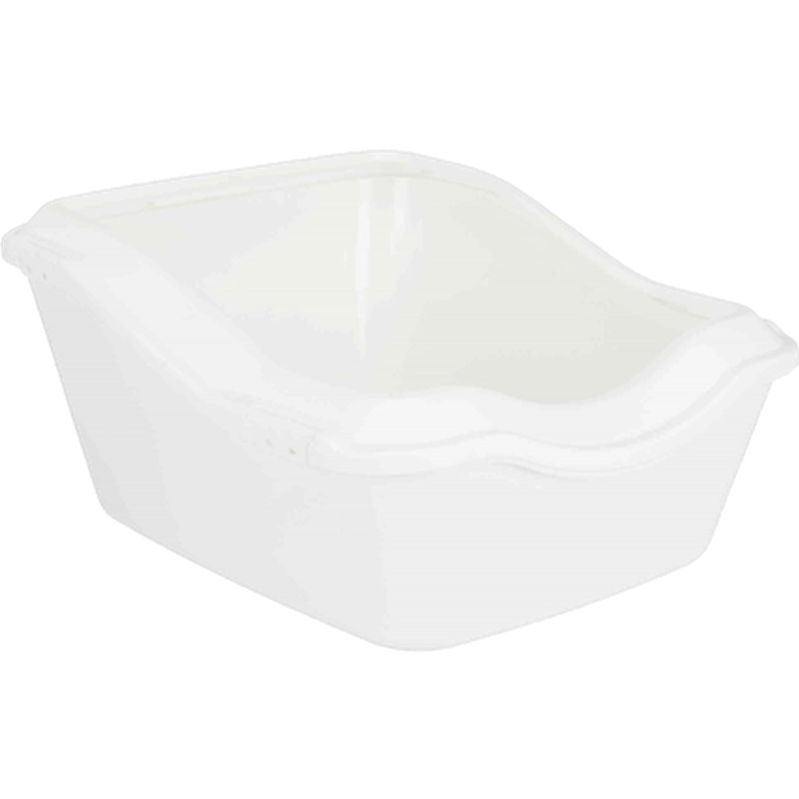 Trixie Cleany Kattesandbrett med kant Hvit 54 x 45 cm