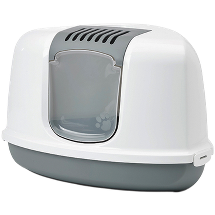 Nestor hjørnekattebakke grå 58x45x40cm