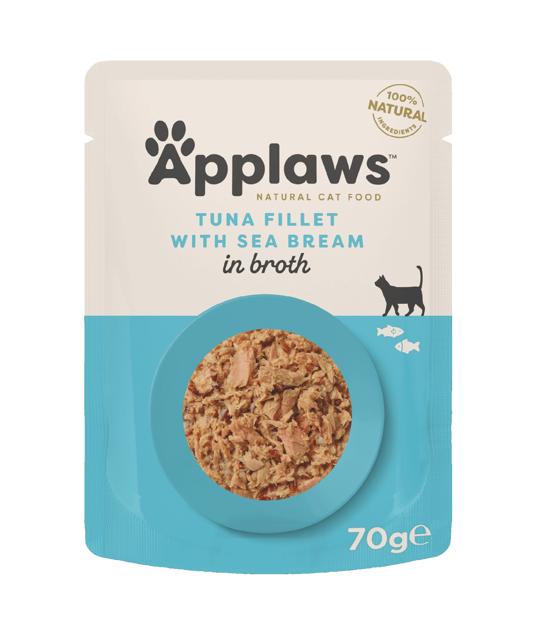 Applaws Cat Pouch Tuna Fillet & Seabream