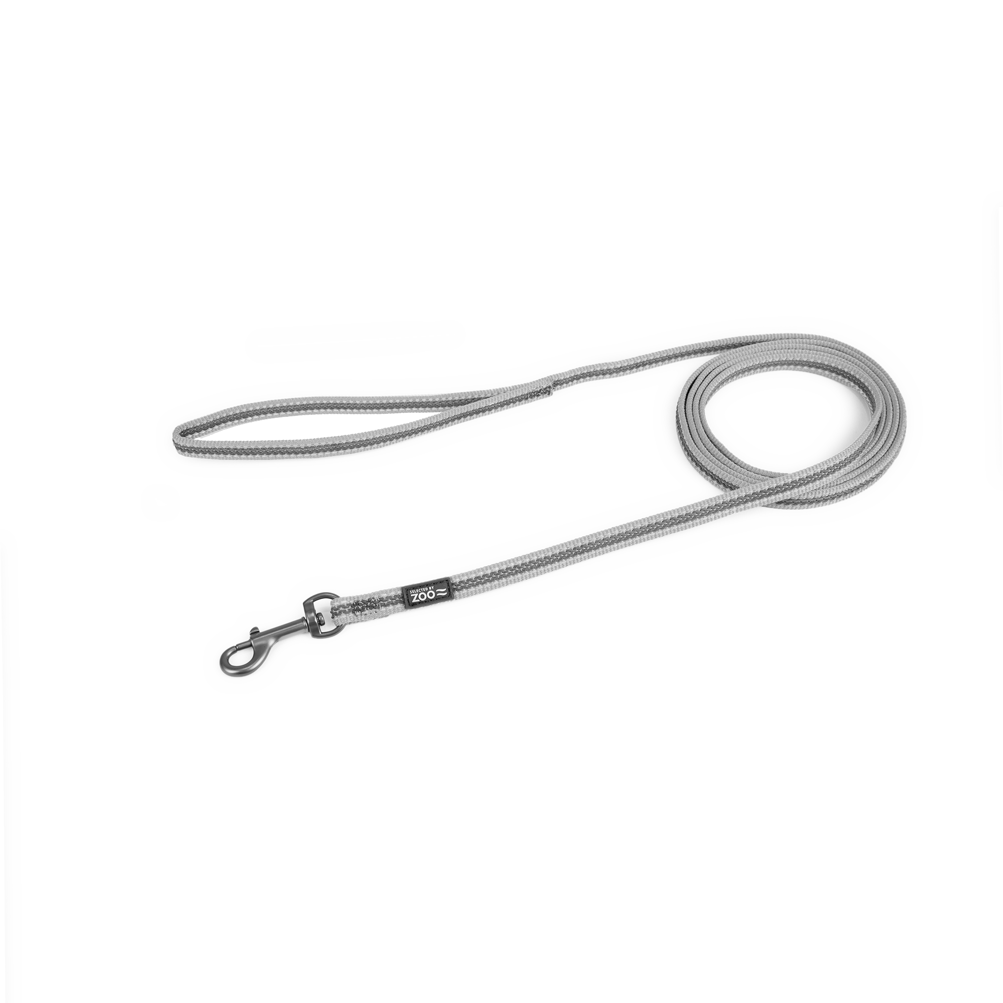 Snøre Rufus antiskli 10 mm x 180 cm grå