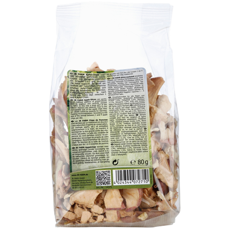 JR Farm Apfel-Chips - 8x80g main image 0
