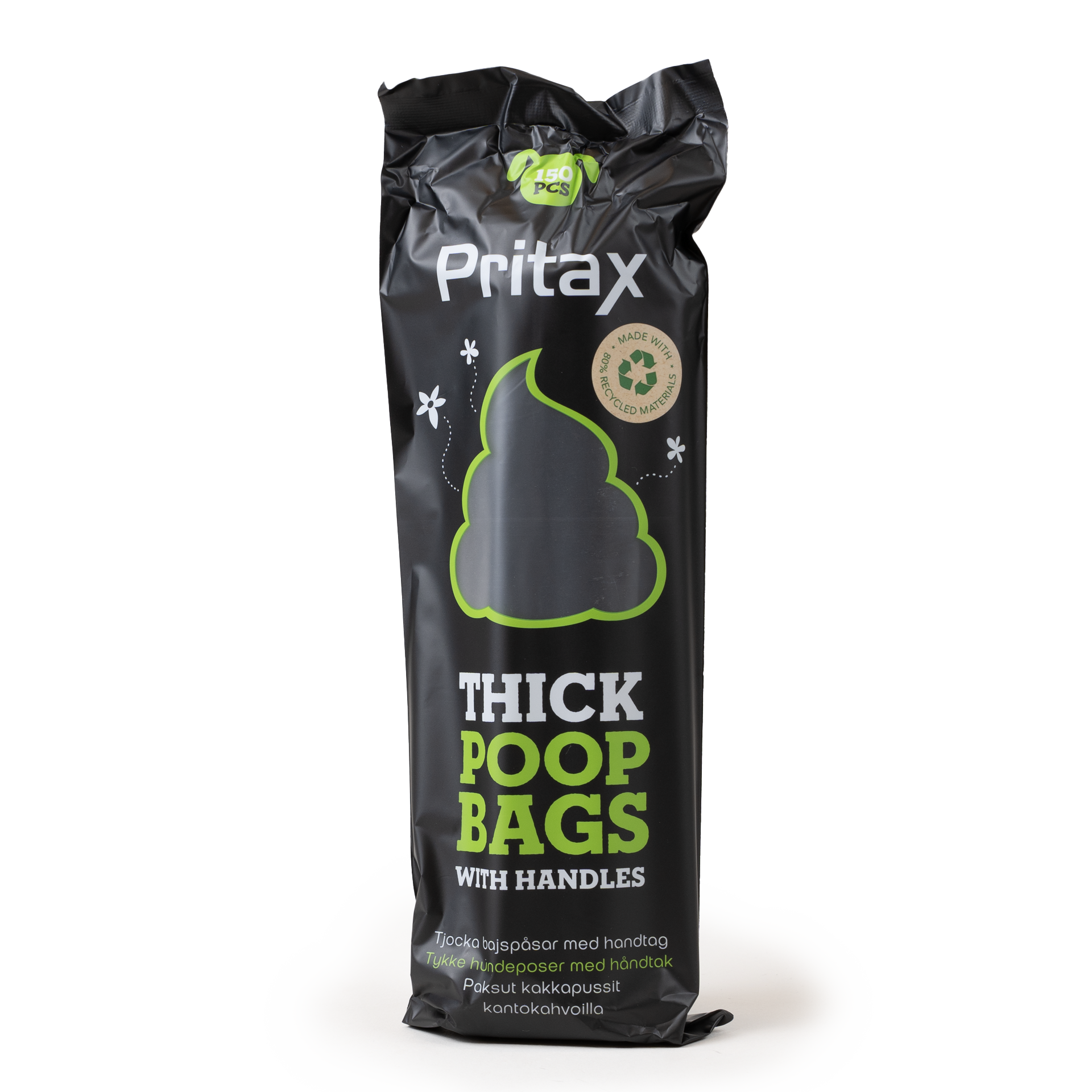 Bæsjeposer Thick 150-p Svart