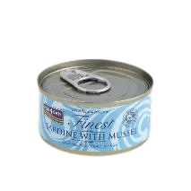 Våtfôr sardin og musling