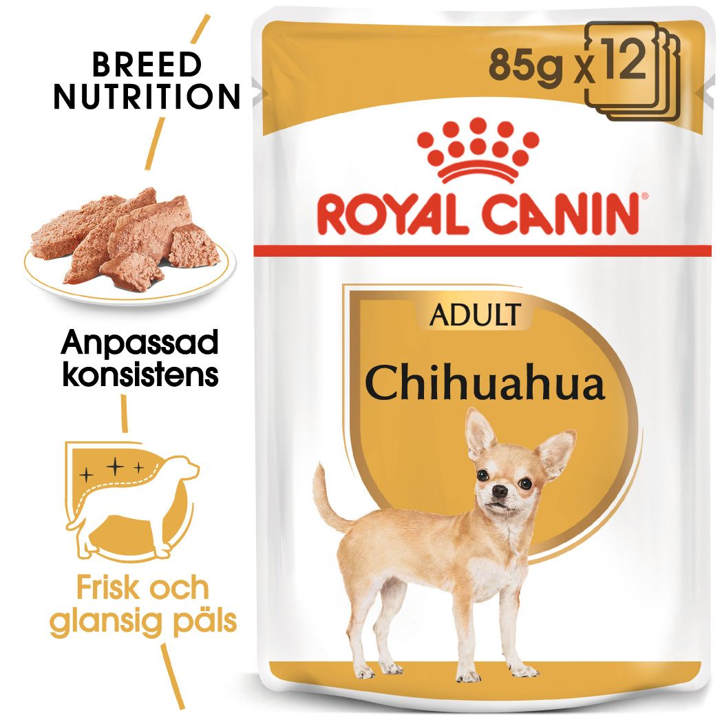 Royal Canin Chihuahua Adult våtfôr for hunder 85 g x 12 stk