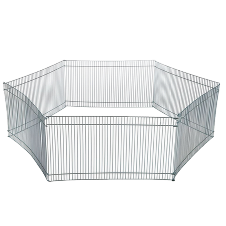 Trixie Innendørsløp Hamster & Gerbile Grå 6 sider, 48 x 25 cm