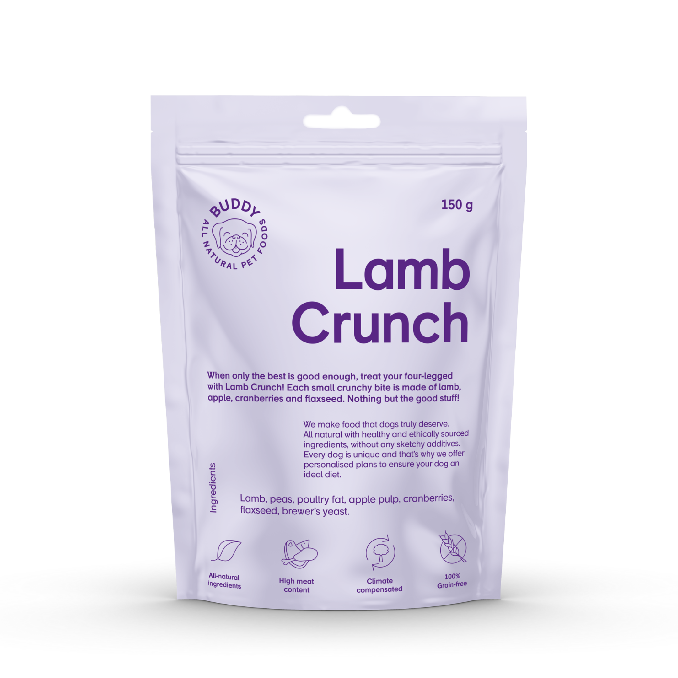 Crunchy Snack Lamb with Cranberries