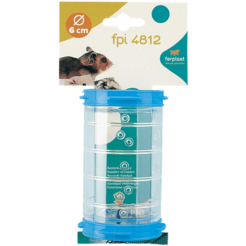Ferplast - Hamsterrør Rett Transparent 11 cm - Smådyr - Bur og luftegård - SårpleiePetXL